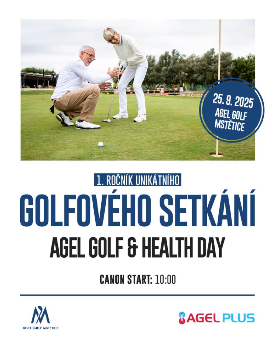 Turnaj AGEL Golf & Health Day