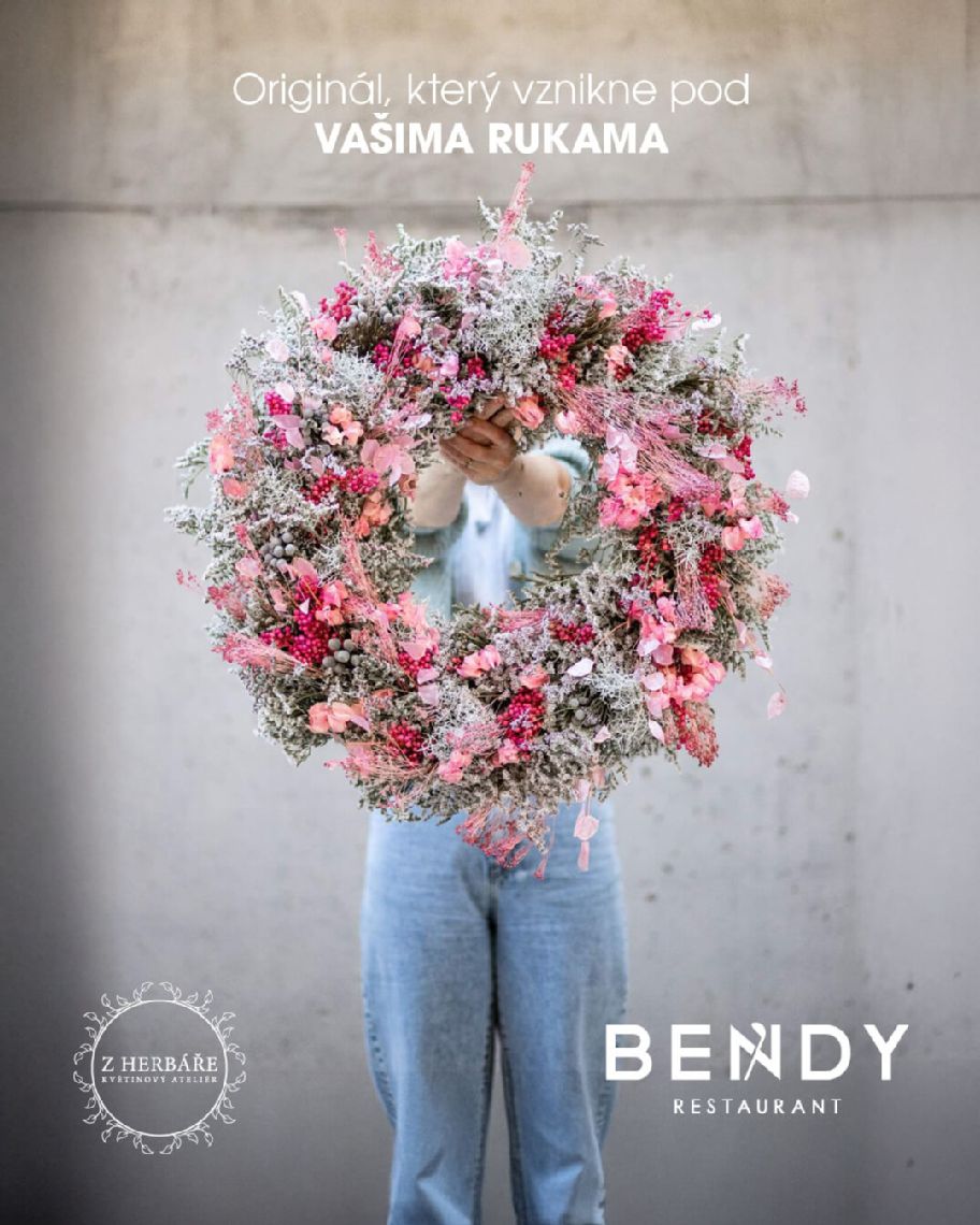 Květinový workshop – podzimní věnec